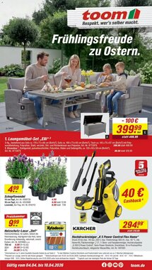 toom Baumarkt Prospekt (ab 04.04.2026) zum Blättern