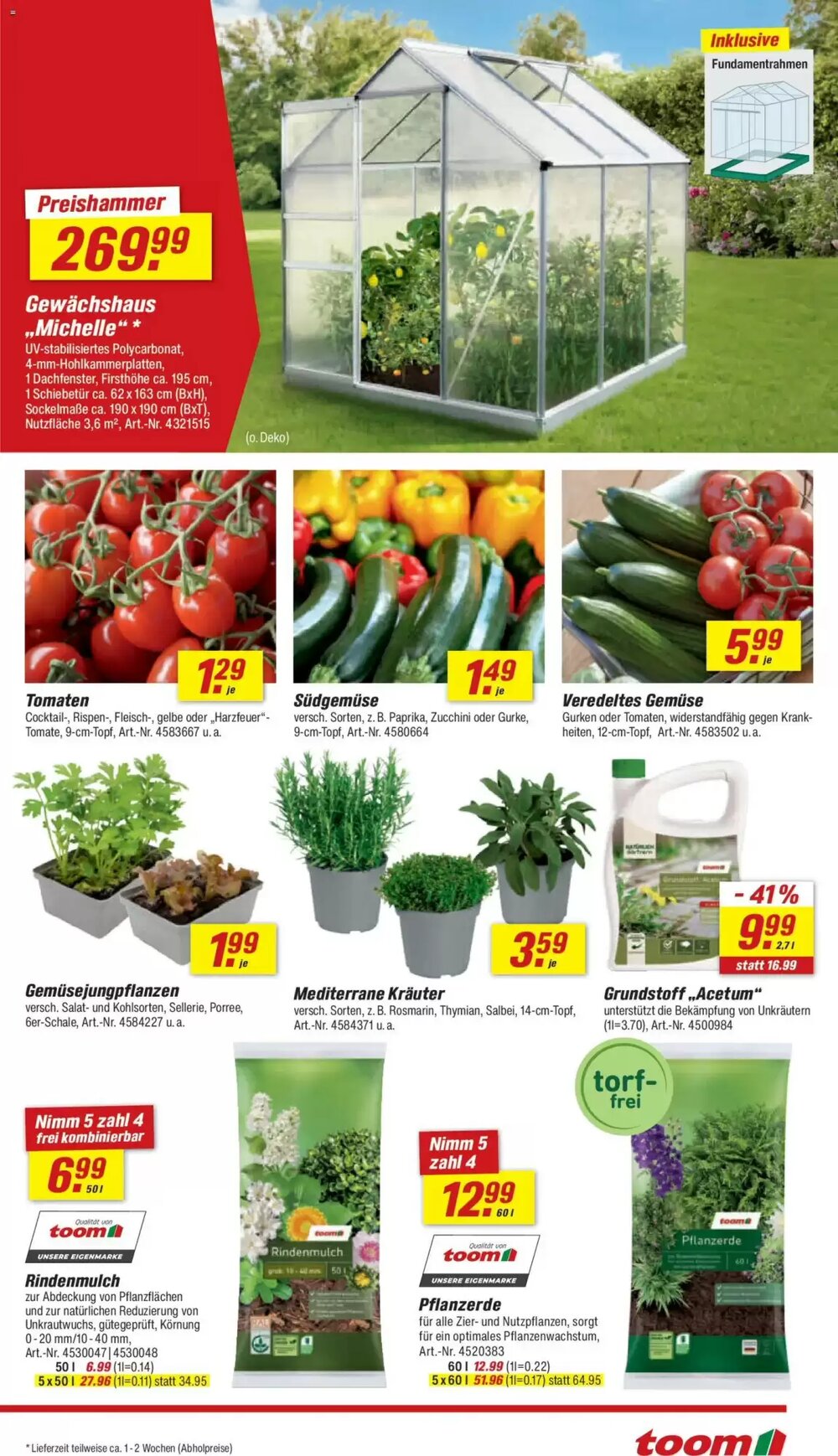 toom Baumarkt Prospekt (ab 04.04.2026) zum Blättern - Seite 3