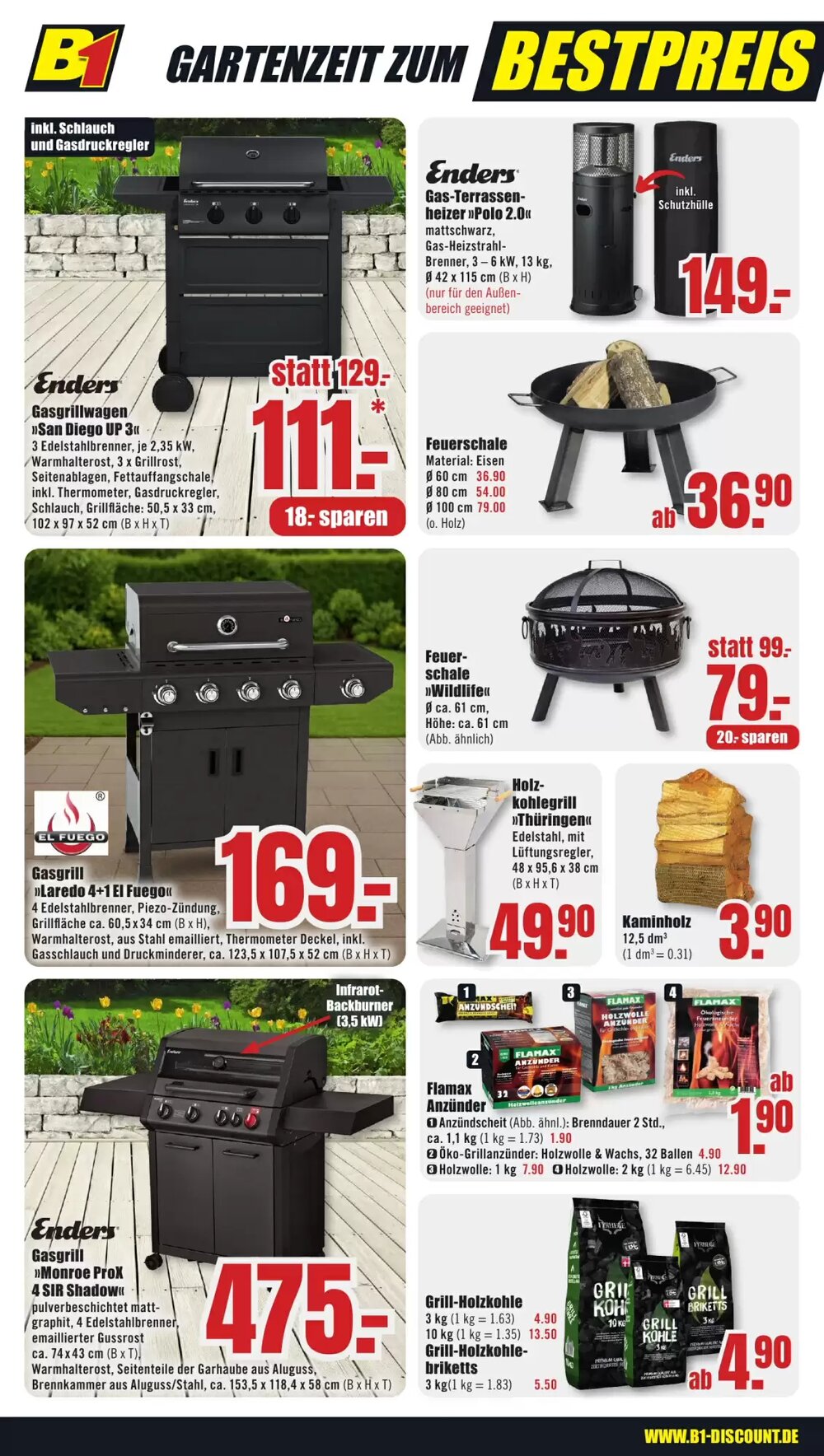 B1 Discount Baumarkt Prospekt (ab 04.04.2026) zum Blättern - Seite 4