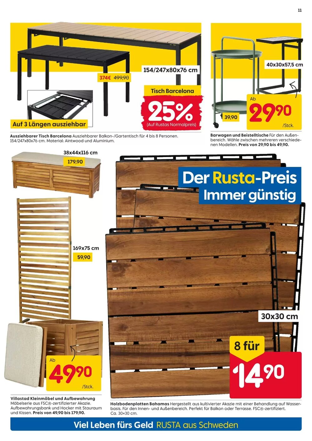 Rusta Prospekt (ab 04.04.2026) zum Blättern - Seite 11