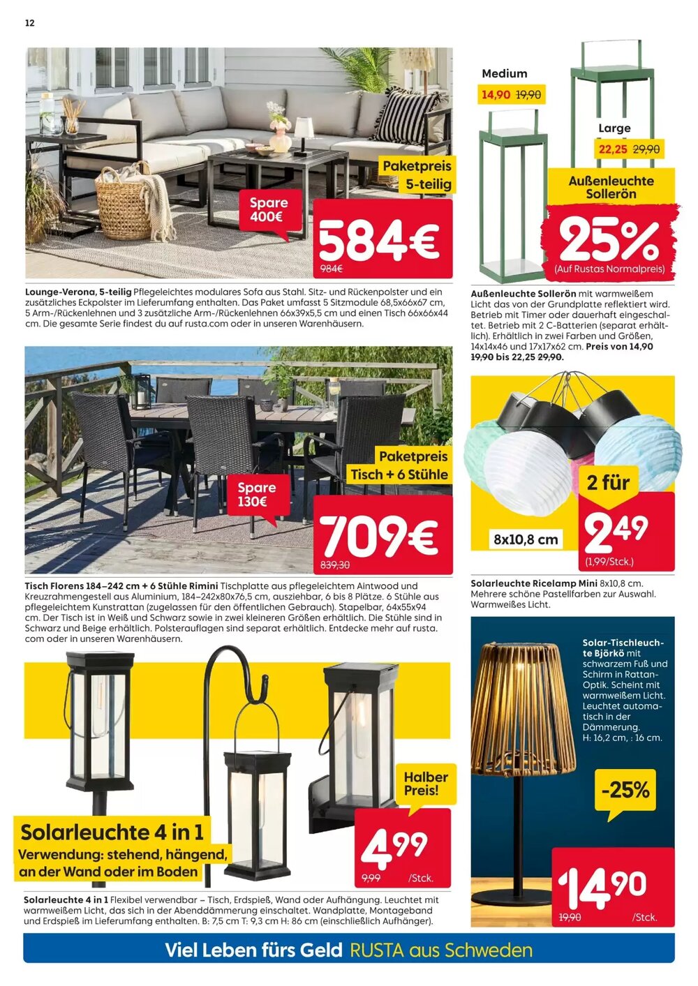Rusta Prospekt (ab 04.04.2026) zum Blättern - Seite 12