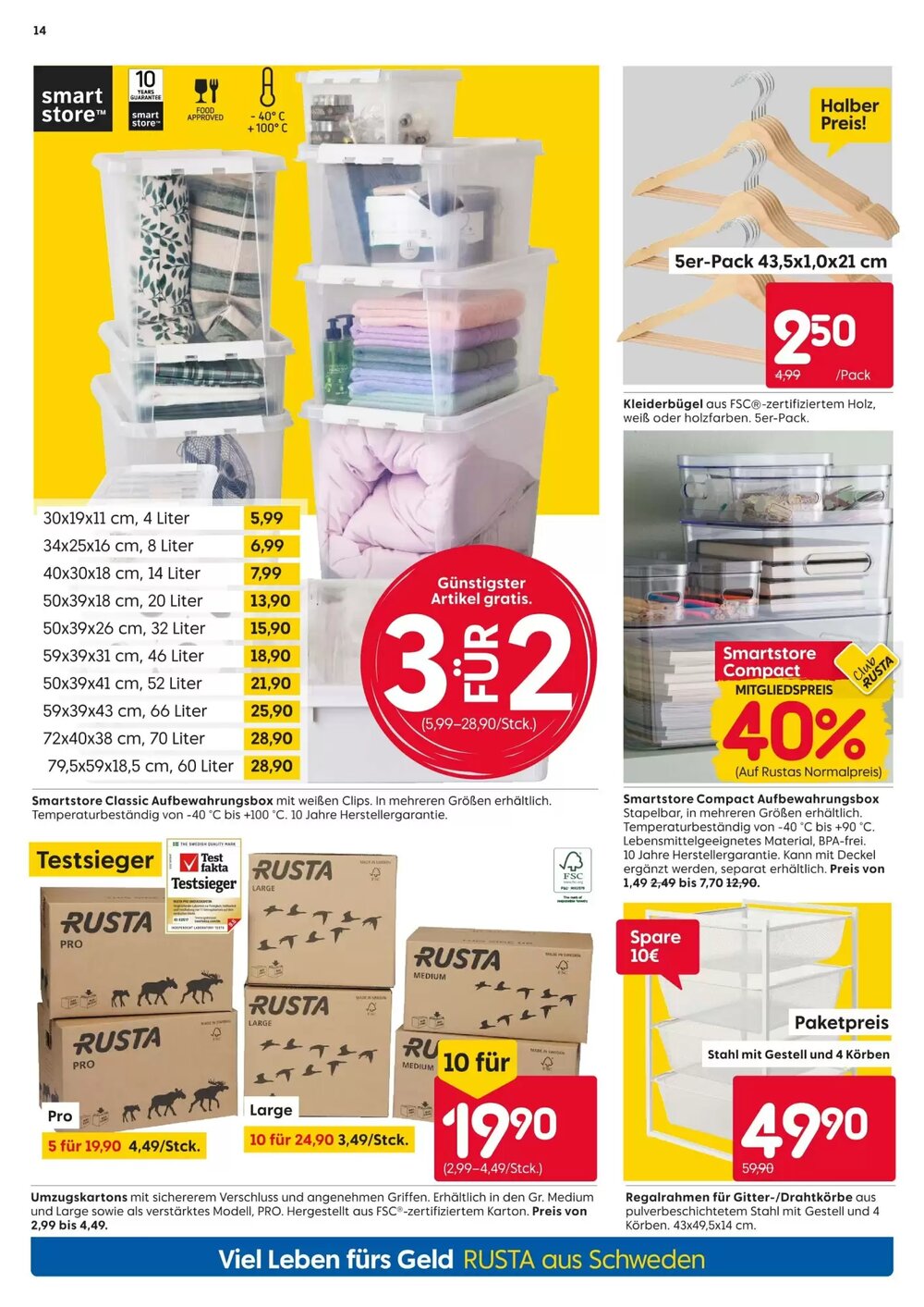 Rusta Prospekt (ab 04.04.2026) zum Blättern - Seite 14