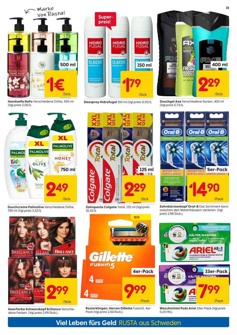 Rusta Prospekt (ab 04.04.2026) zum Blättern - Seite 15