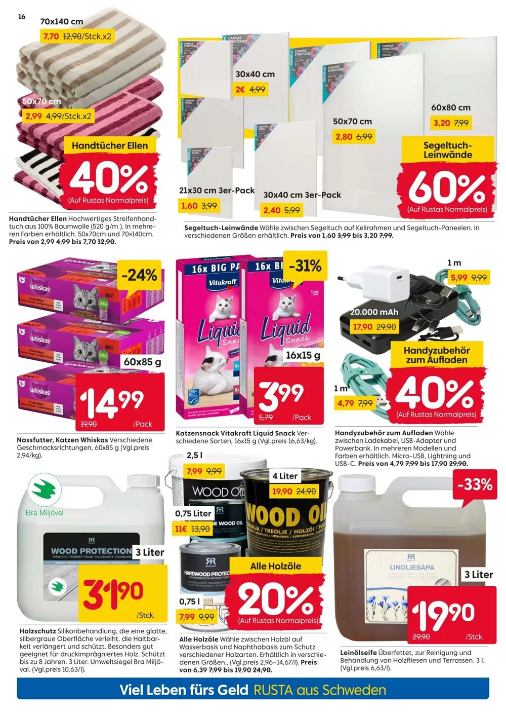 Rusta Prospekt (ab 04.04.2026) zum Blättern - Seite 16