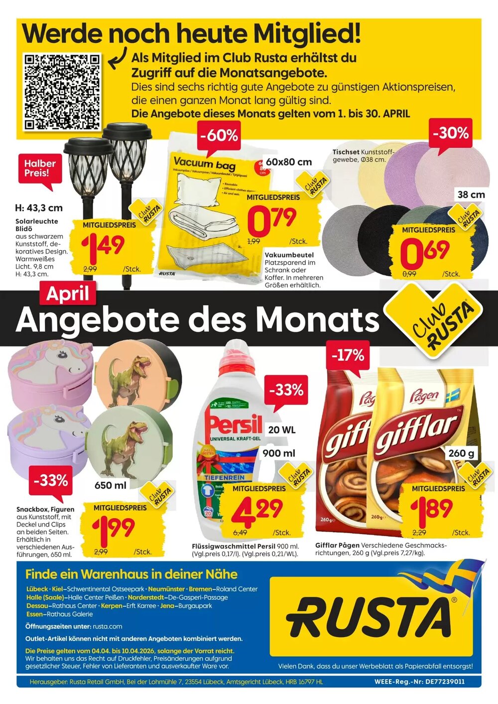 Rusta Prospekt (ab 04.04.2026) zum Blättern - Seite 18