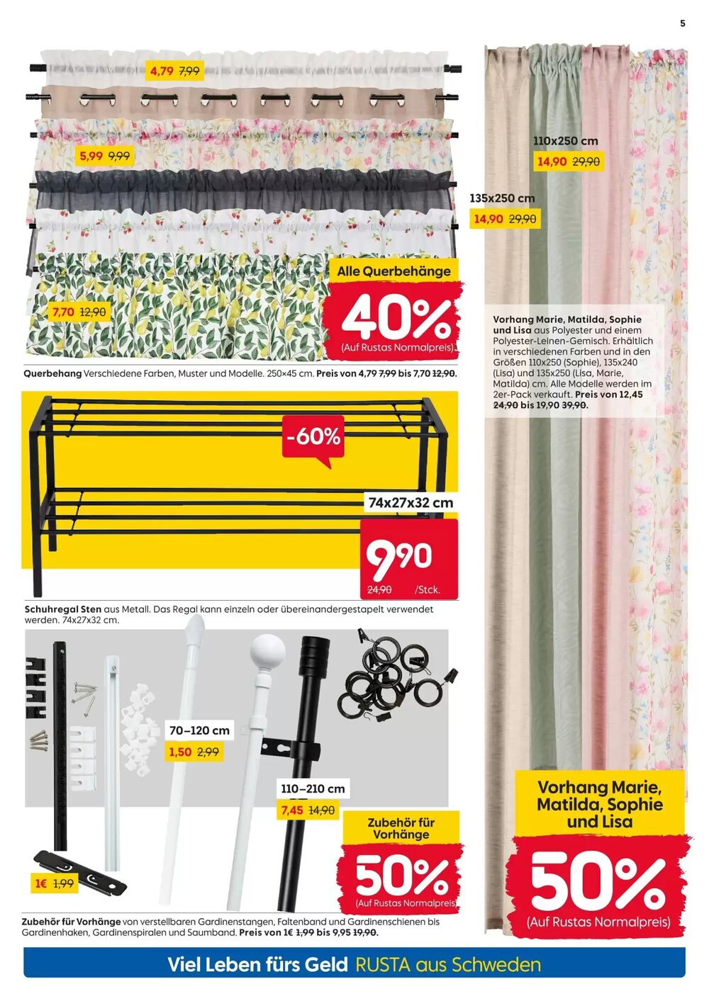 Rusta Prospekt (ab 04.04.2026) zum Blättern - Seite 5