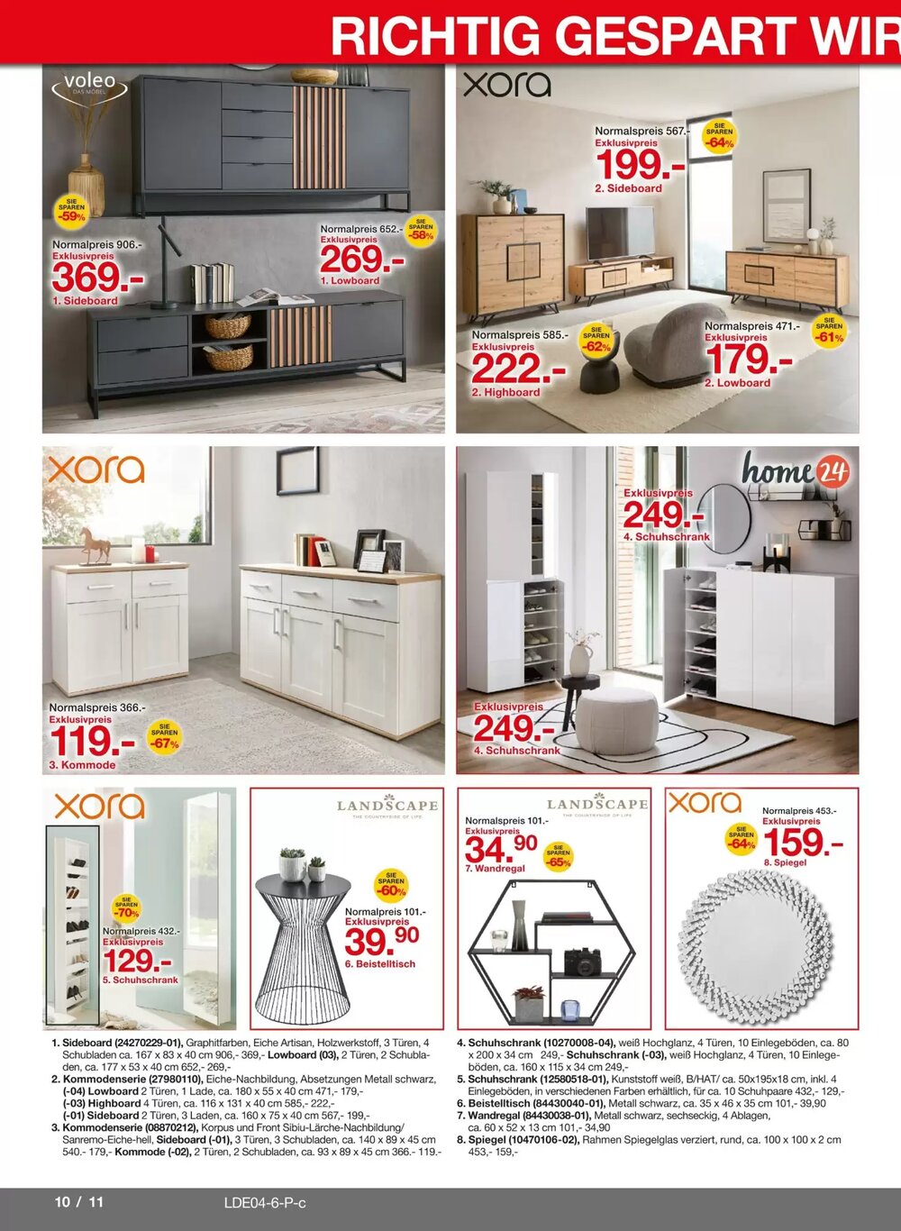 Möbelzentrum Pforzheim Prospekt (ab 04.04.2026) zum Blättern - Seite 10