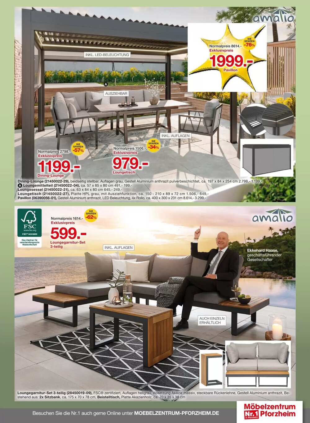 Möbelzentrum Pforzheim Prospekt (ab 04.04.2026) zum Blättern - Seite 13