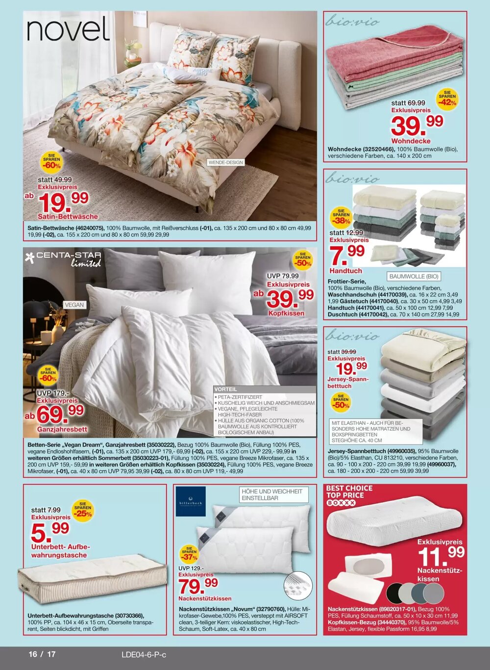 Möbelzentrum Pforzheim Prospekt (ab 04.04.2026) zum Blättern - Seite 16
