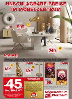 Möbelzentrum Pforzheim Prospekt (ab 04.04.2026) zum Blättern