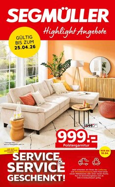 Segmüller Prospekt (ab 04.04.2026) zum Blättern