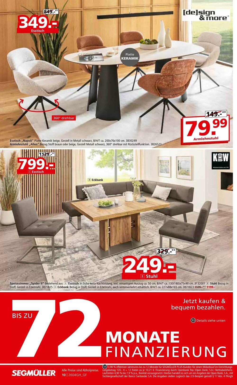 Segmüller Prospekt (ab 04.04.2026) zum Blättern - Seite 22