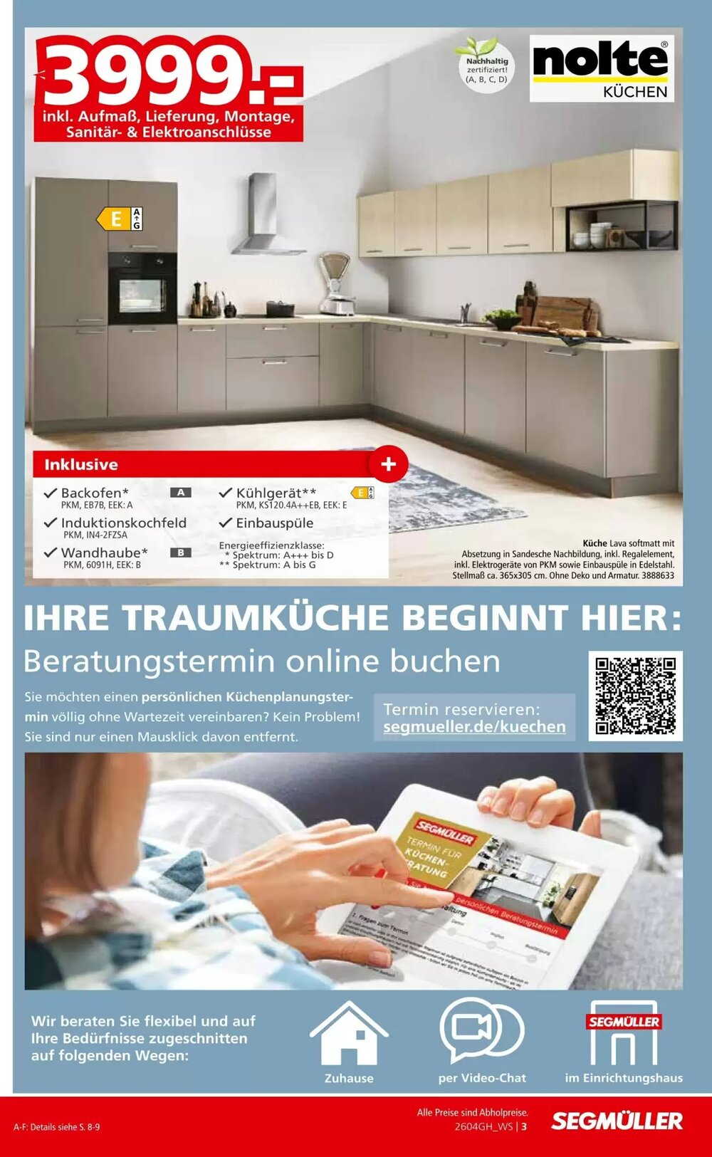 Segmüller Prospekt (ab 04.04.2026) zum Blättern - Seite 3