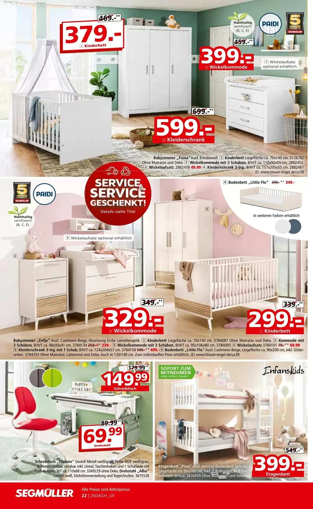 Segmüller Prospekt (ab 04.04.2026) zum Blättern - Seite 38