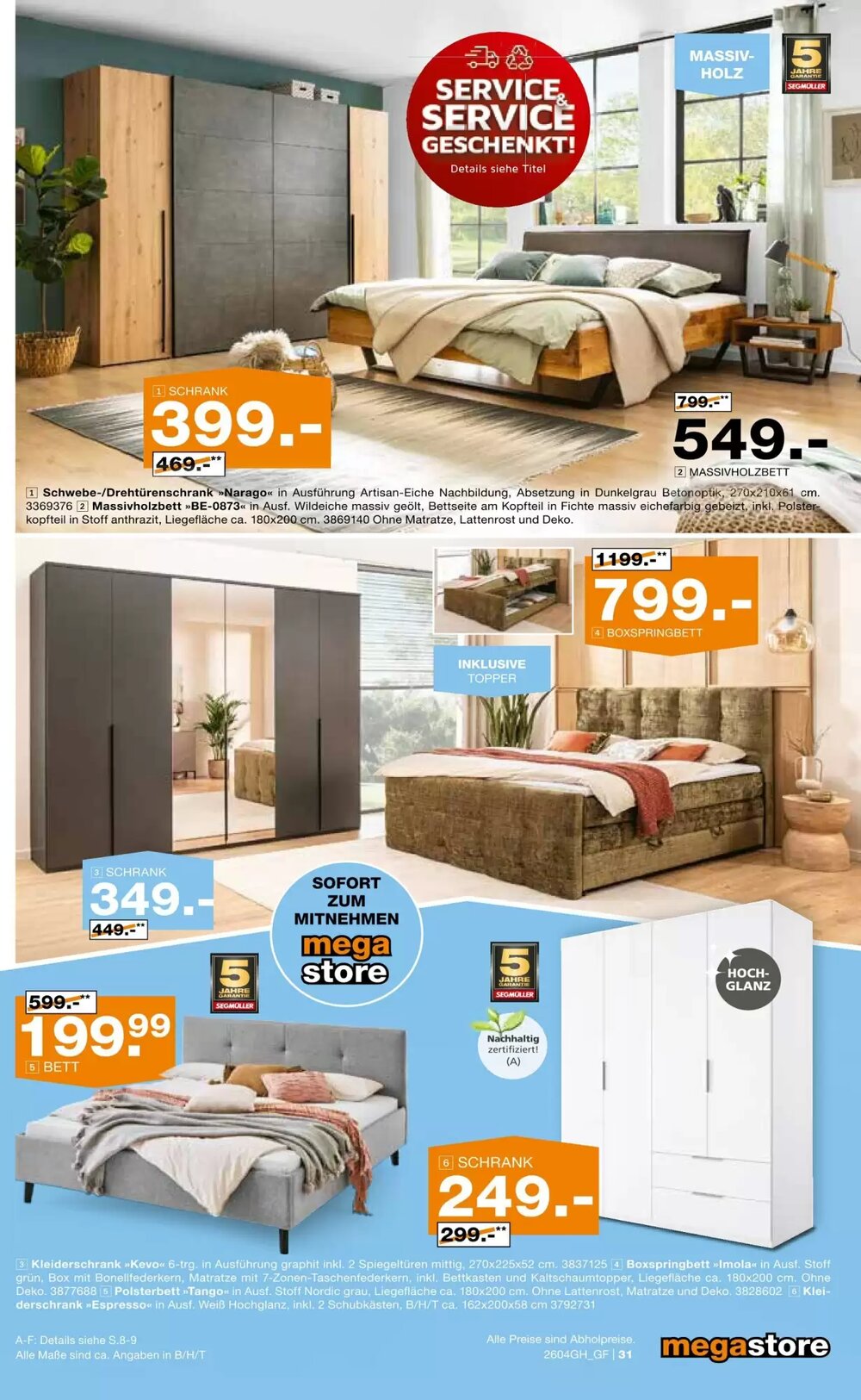 Segmüller Prospekt (ab 04.04.2026) zum Blättern - Seite 47