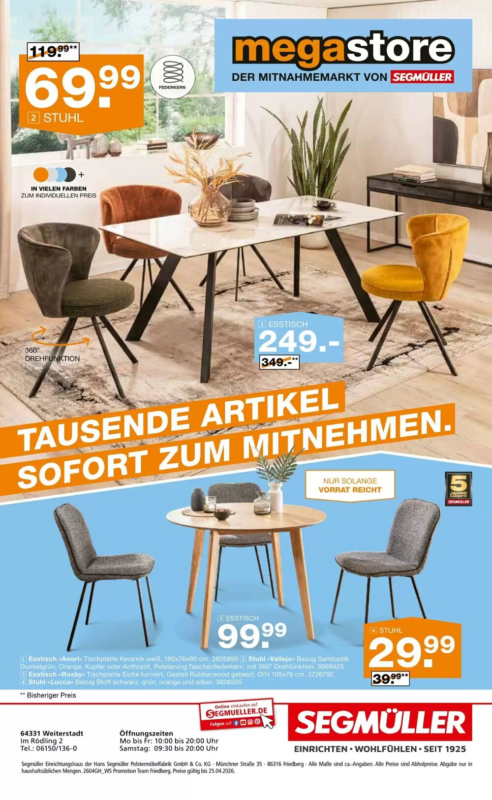 Segmüller Prospekt (ab 04.04.2026) zum Blättern - Seite 48