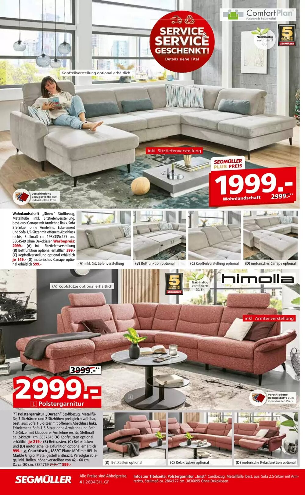 Segmüller Prospekt (ab 04.04.2026) zum Blättern - Seite 8