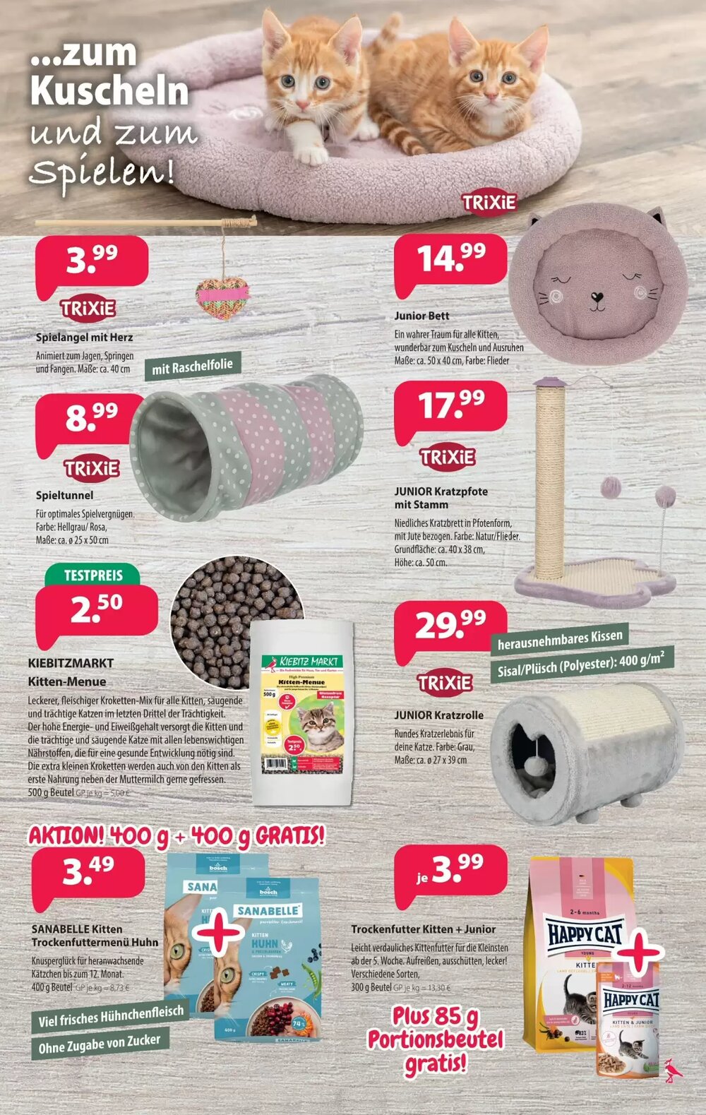 Kiebitzmarkt Prospekt (ab 04.04.2026) zum Blättern - Seite 11