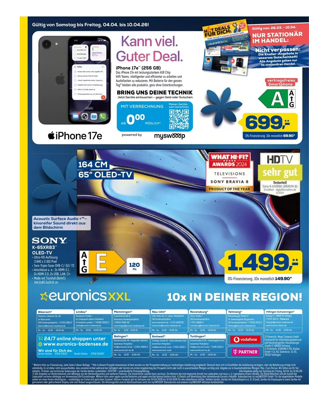 Euronics Prospekt (ab 04.04.2026) zum Blättern - Seite 12