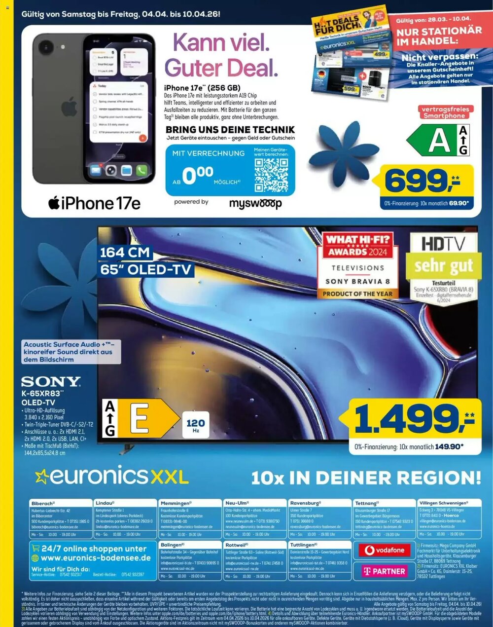Euronics Prospekt (ab 04.04.2026) zum Blättern - Seite 12