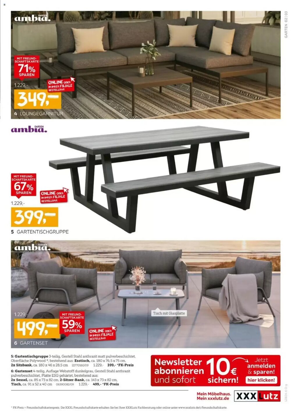 XXXLutz Prospekt (ab 04.04.2026) zum Blättern - Seite 3