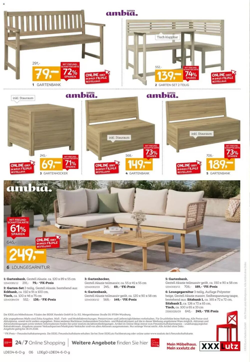XXXLutz Prospekt (ab 04.04.2026) zum Blättern - Seite 6