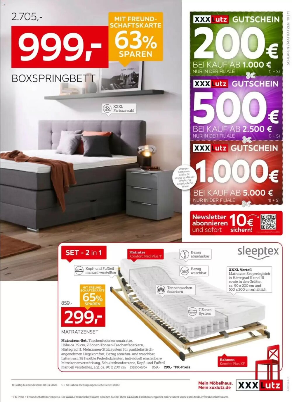 XXXLutz Prospekt (ab 04.04.2026) zum Blättern - Seite 11