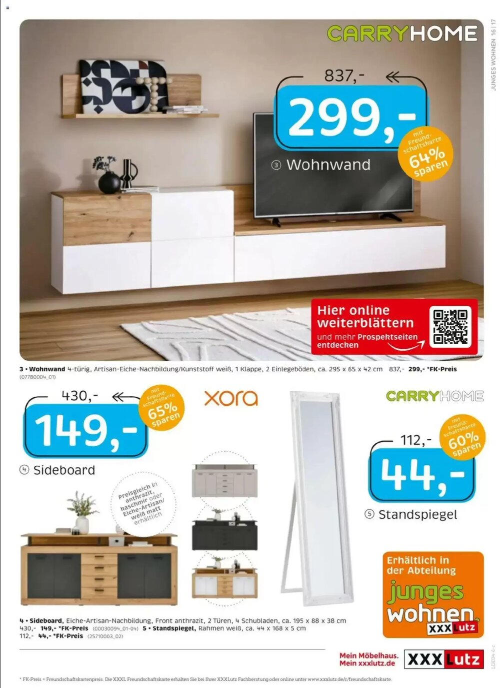XXXLutz Prospekt (ab 04.04.2026) zum Blättern - Seite 17