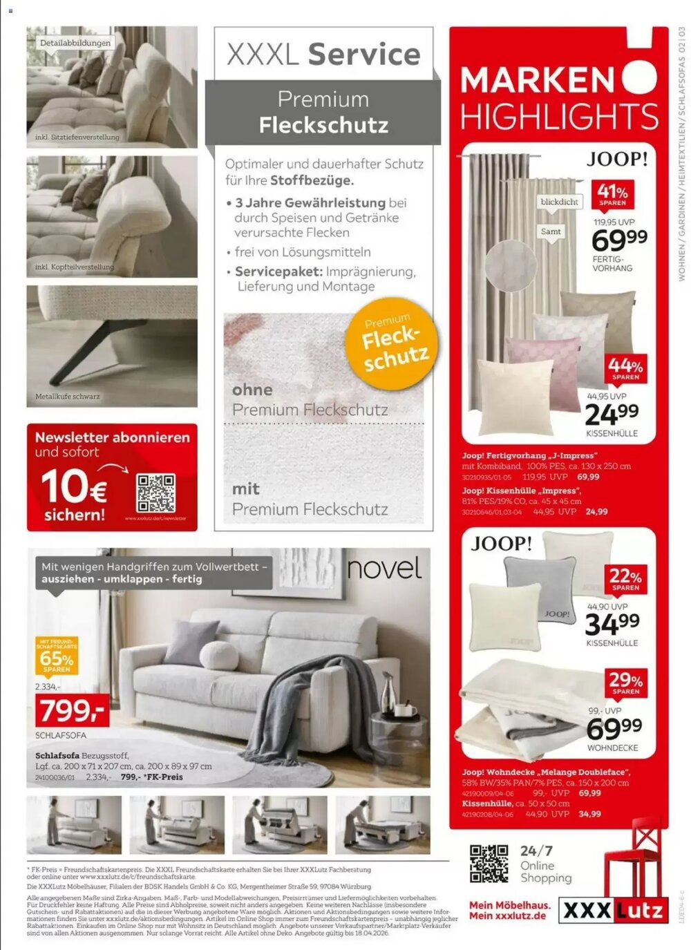 XXXLutz Prospekt (ab 04.04.2026) zum Blättern - Seite 3