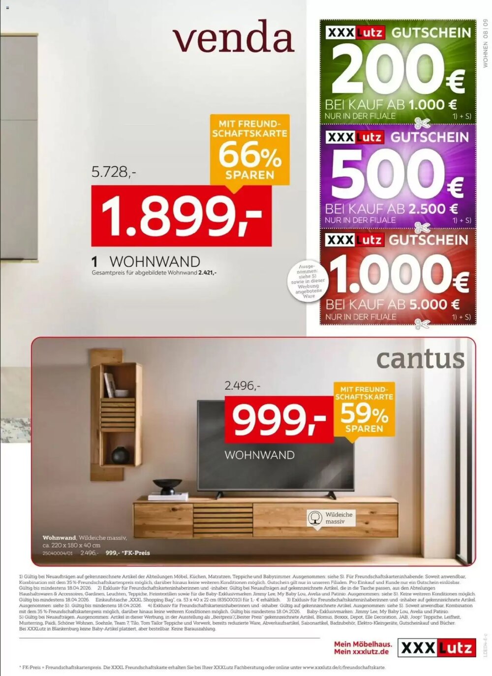 XXXLutz Prospekt (ab 04.04.2026) zum Blättern - Seite 9