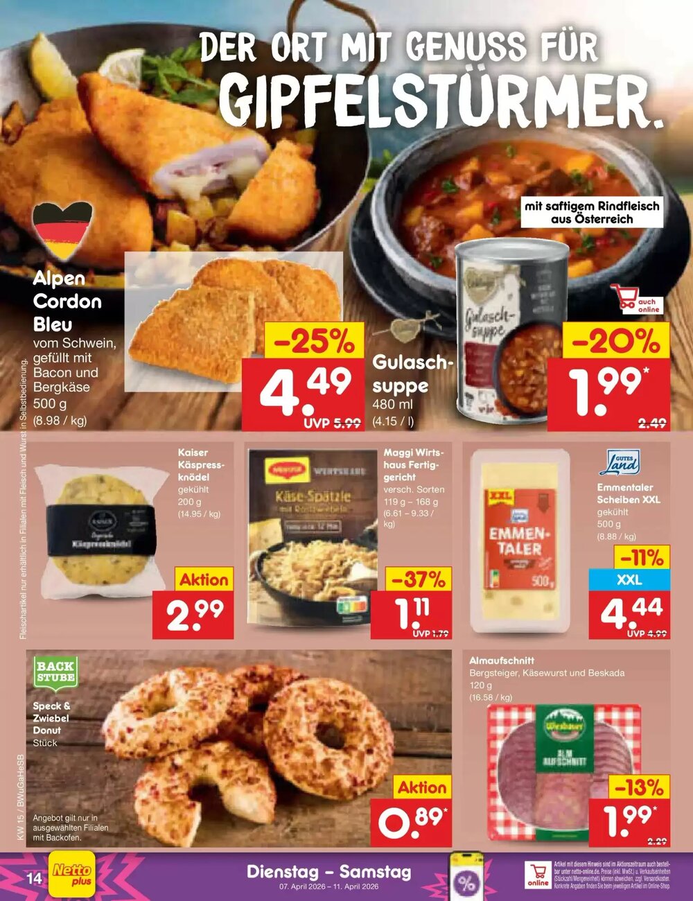 Netto Marken-Discount Prospekt (ab 05.04.2026) zum Blättern - Seite 16