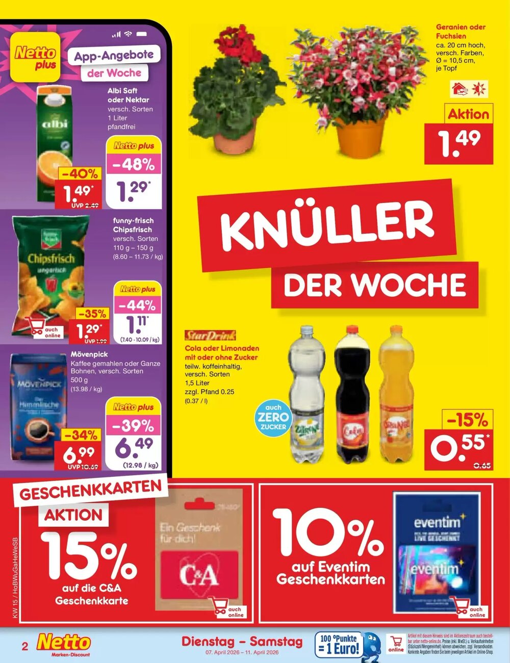 Netto Marken-Discount Prospekt (ab 05.04.2026) zum Blättern - Seite 2