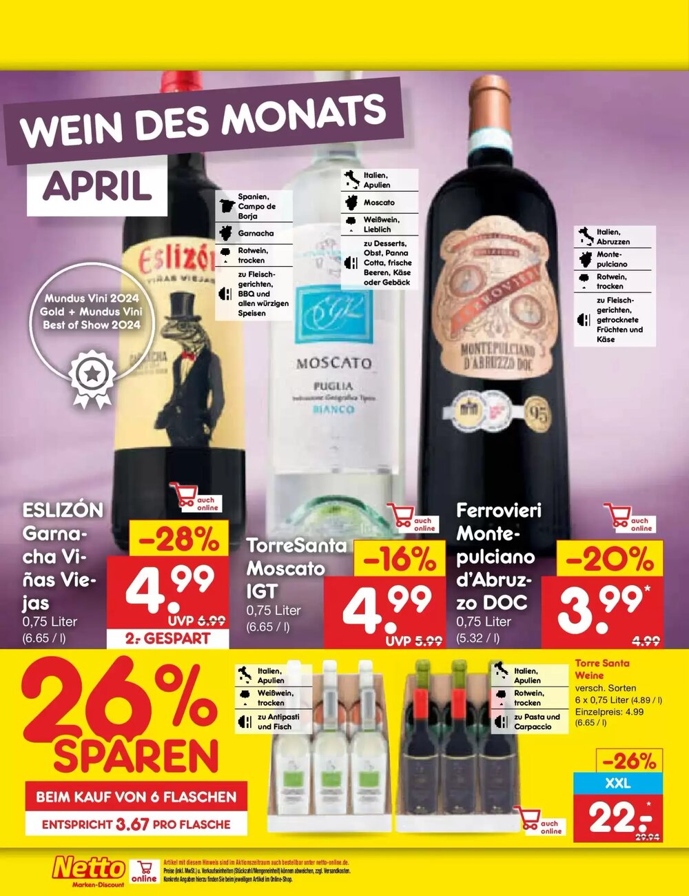 Netto Marken-Discount Prospekt (ab 05.04.2026) zum Blättern - Seite 22