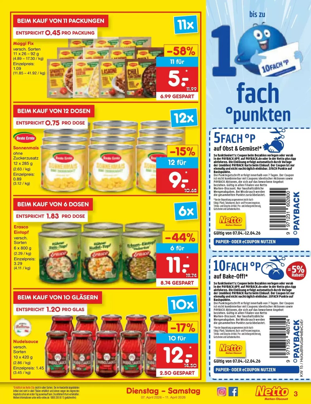 Netto Marken-Discount Prospekt (ab 05.04.2026) zum Blättern - Seite 3