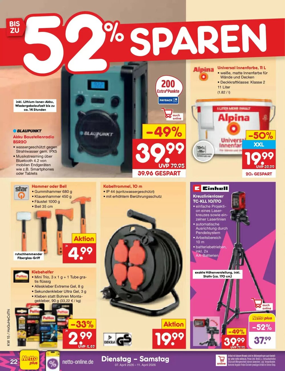 Netto Marken-Discount Prospekt (ab 05.04.2026) zum Blättern - Seite 30