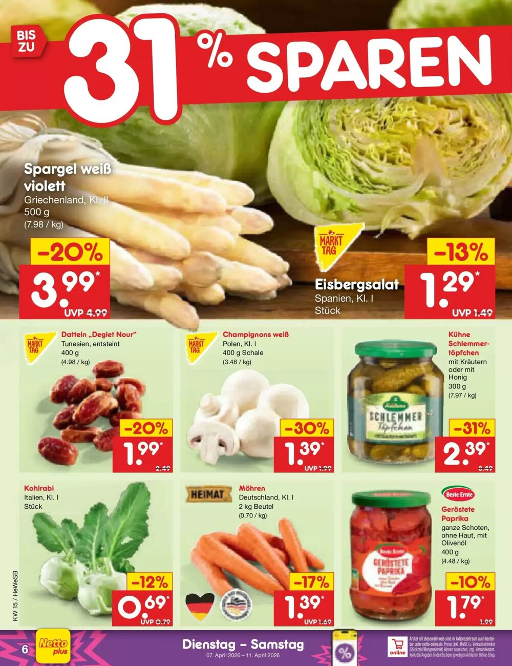 Netto Marken-Discount Prospekt (ab 05.04.2026) zum Blättern - Seite 8