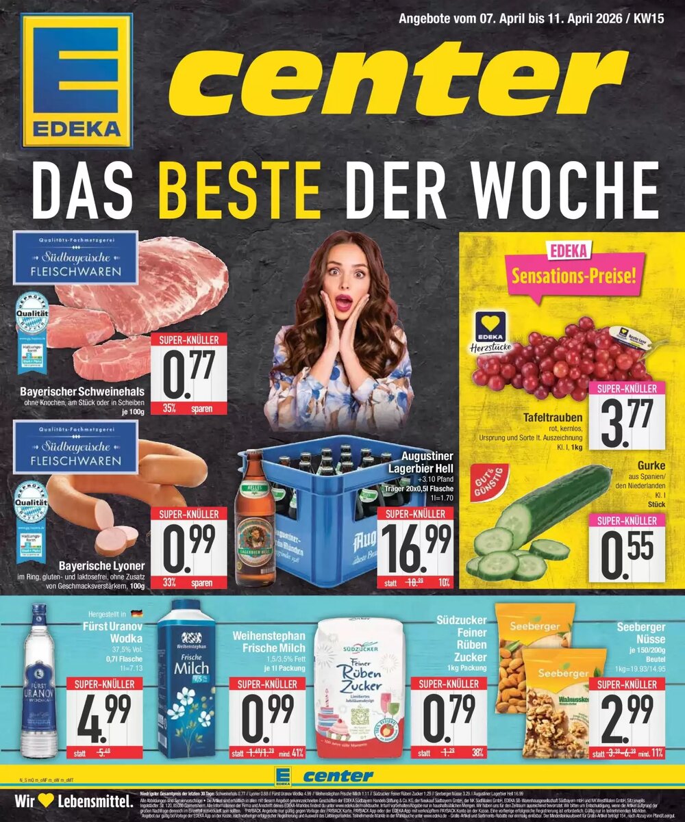 E-Center Prospekt (ab 05.04.2026) zum Blättern - Seite 1