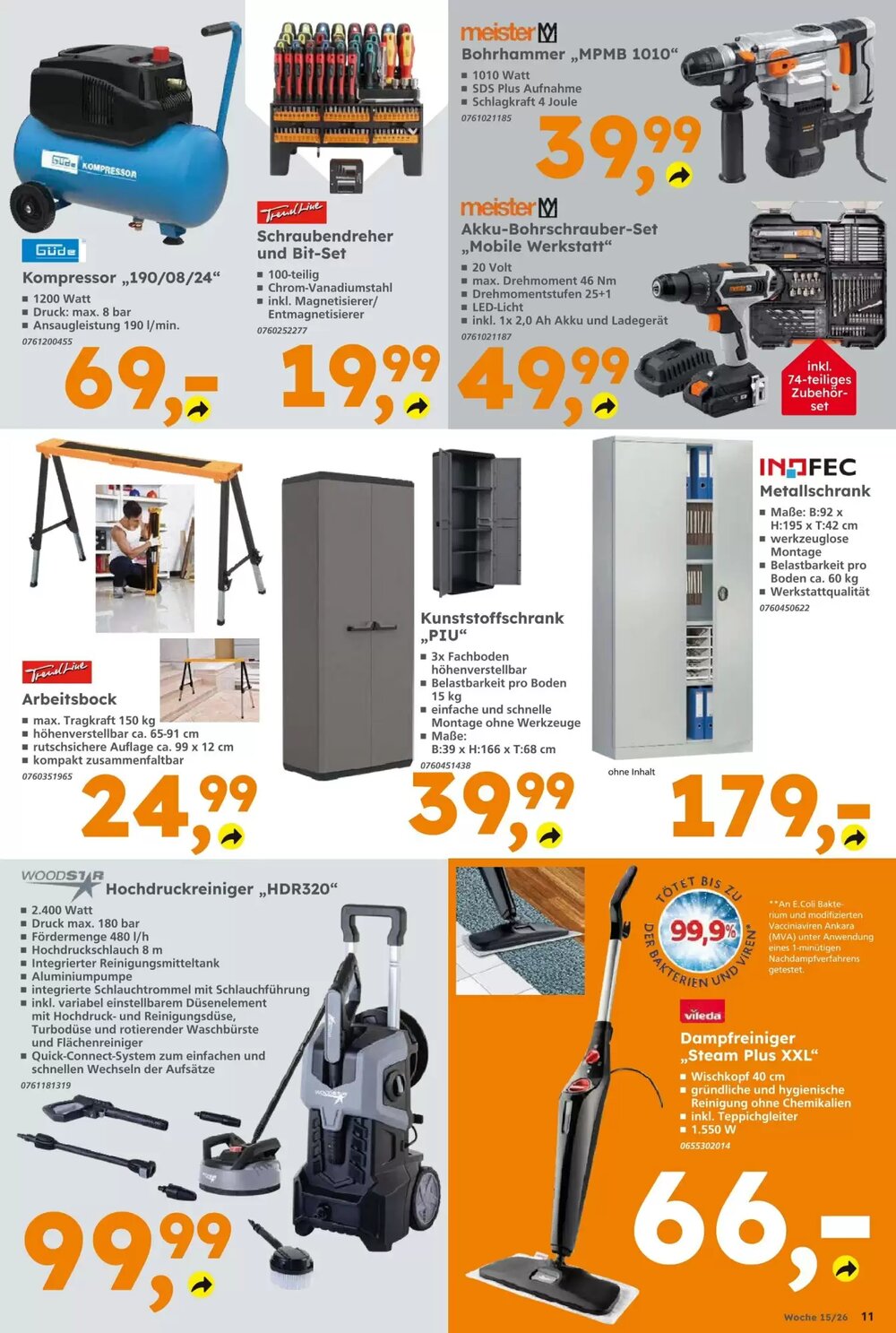 Globus Baumarkt Prospekt (ab 05.04.2026) zum Blättern - Seite 11