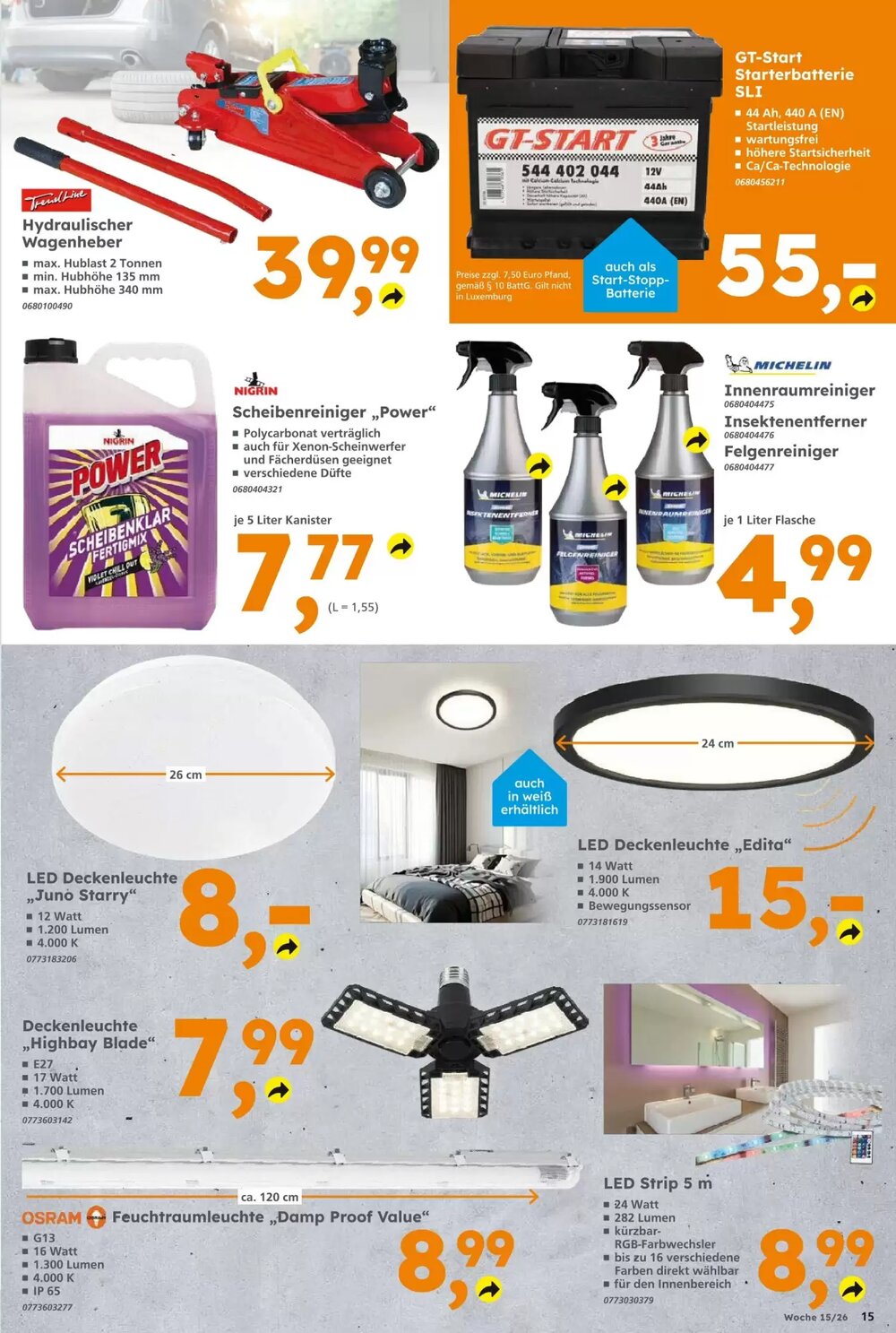 Globus Baumarkt Prospekt (ab 05.04.2026) zum Blättern - Seite 15