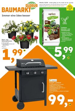 Globus Baumarkt Prospekt (ab 05.04.2026) zum Blättern