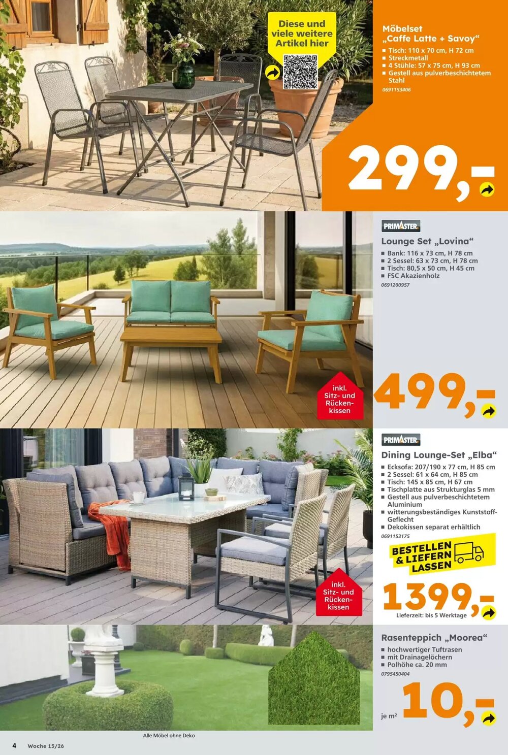 Globus Baumarkt Prospekt (ab 05.04.2026) zum Blättern - Seite 4