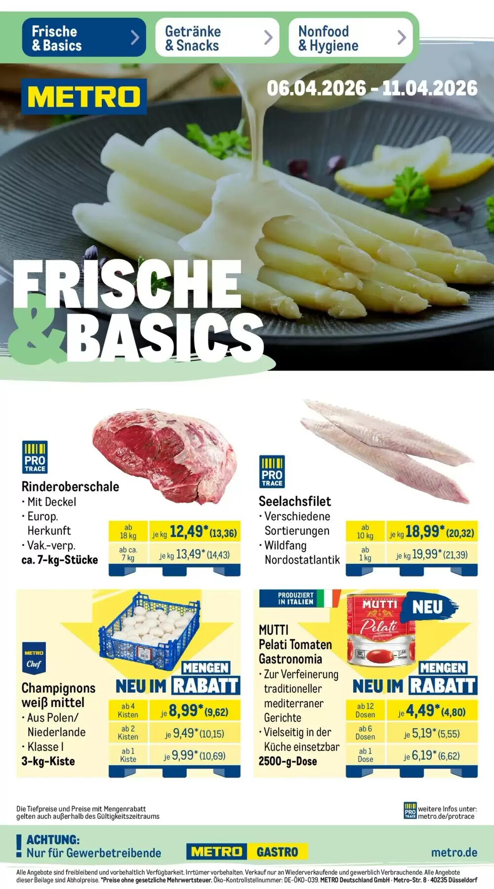 METRO Prospekt (ab 05.04.2026) zum Blättern - Seite 1