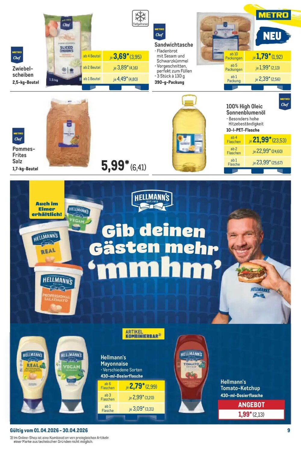 METRO Prospekt (ab 05.04.2026) zum Blättern - Seite 9