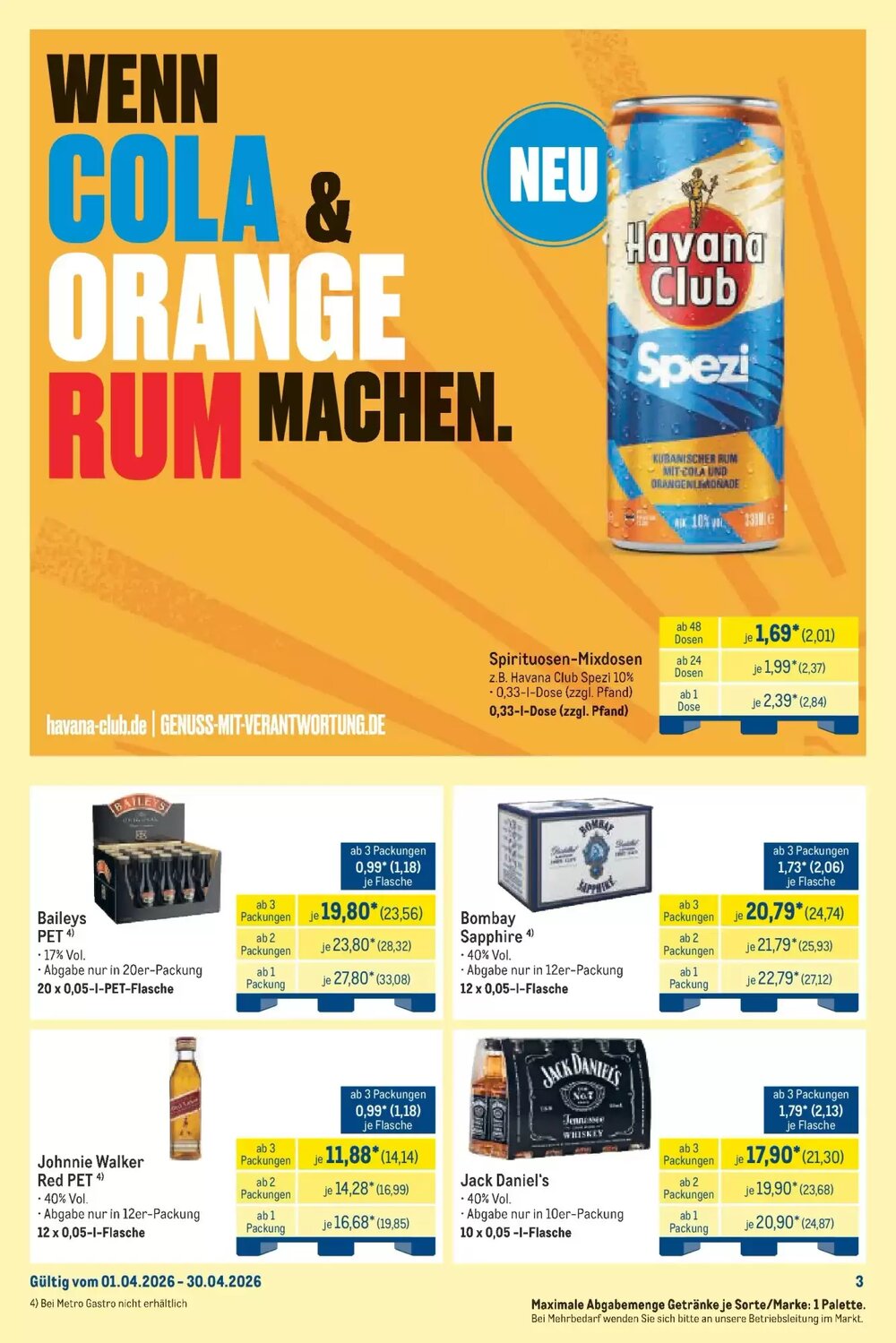 METRO Prospekt (ab 05.04.2026) zum Blättern - Seite 3