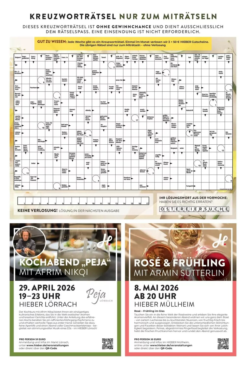 Hieber's Frische Center Prospekt (ab 05.04.2026) zum Blättern - Seite 11