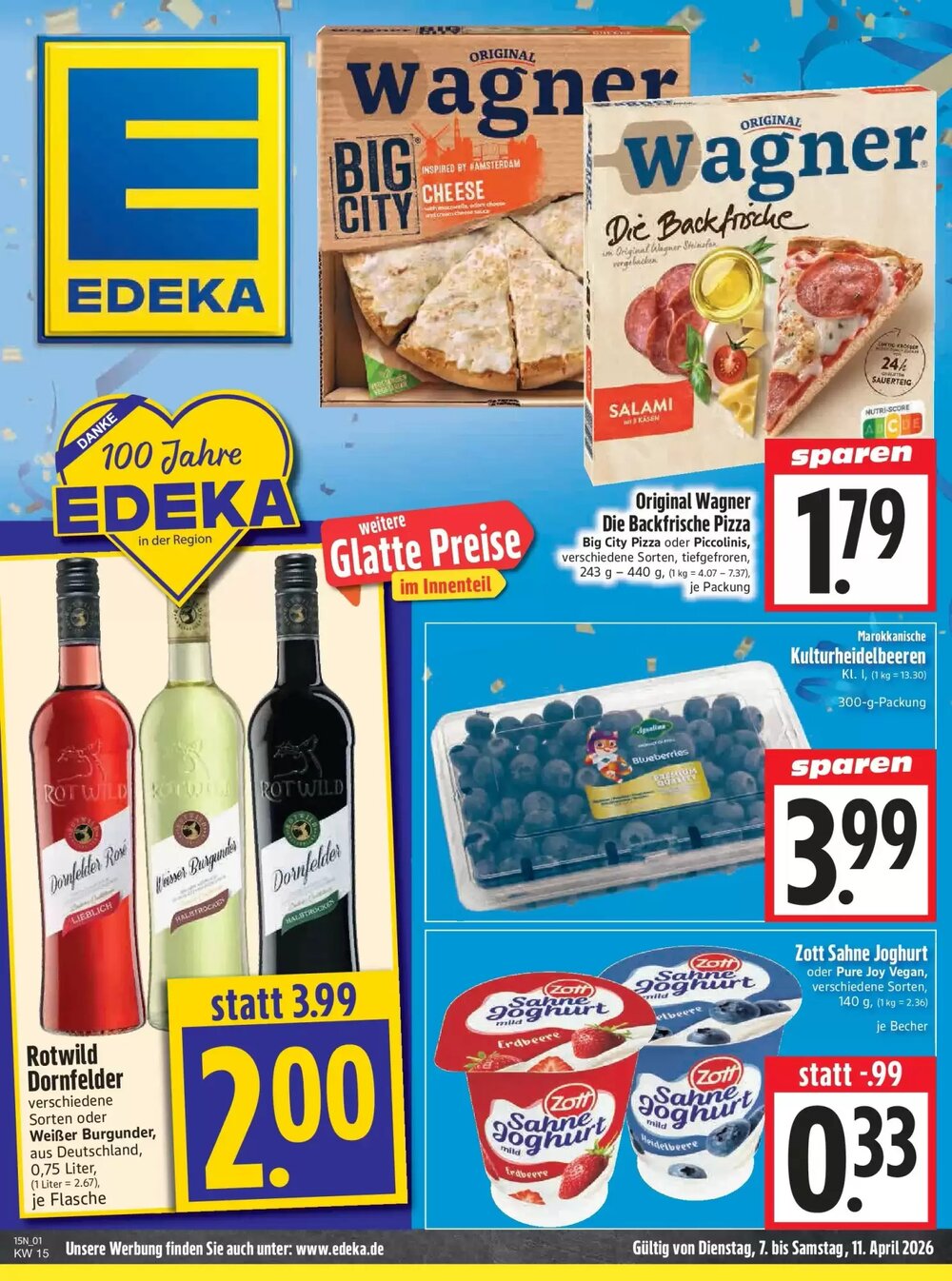 EDEKA Hahner Prospekt (ab 05.04.2026) zum Blättern - Seite 3
