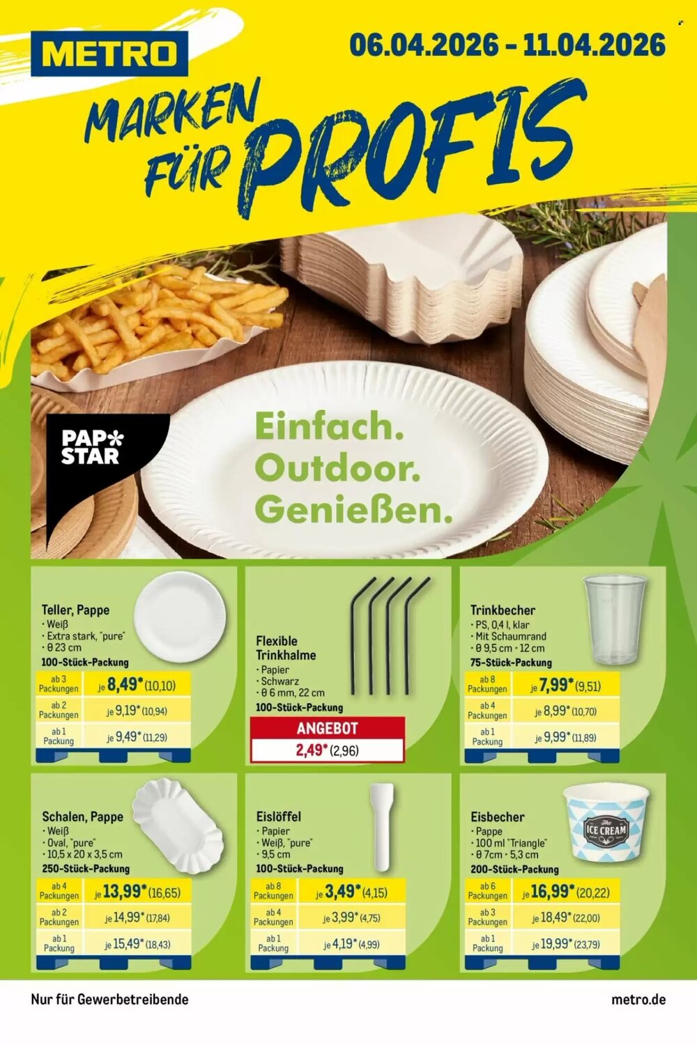 METRO Prospekt (ab 06.04.2026) zum Blättern - Seite 1