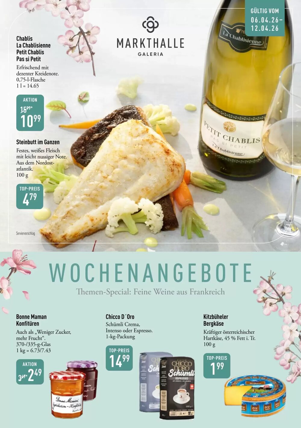 Galeria Markthalle Prospekt (ab 06.04.2026) zum Blättern - Seite 1