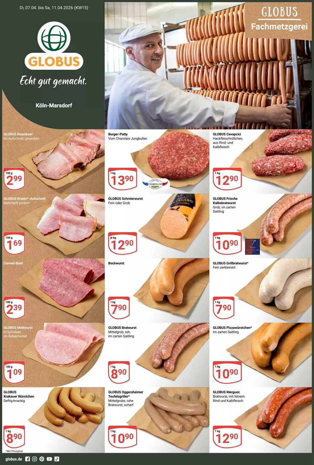 Globus Prospekt (ab 06.04.2026) zum Blättern - Seite 1