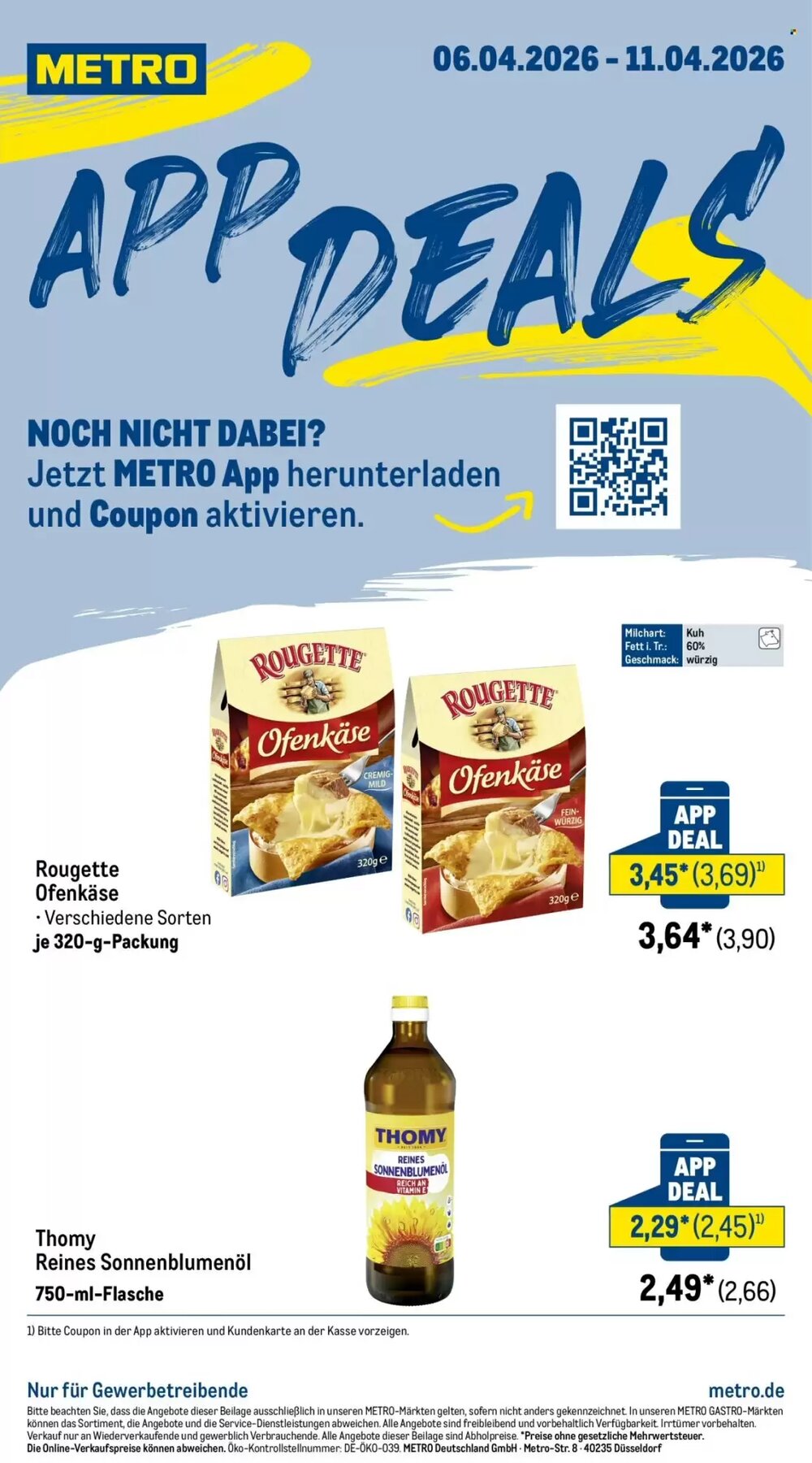METRO Prospekt (ab 06.04.2026) zum Blättern - Seite 1